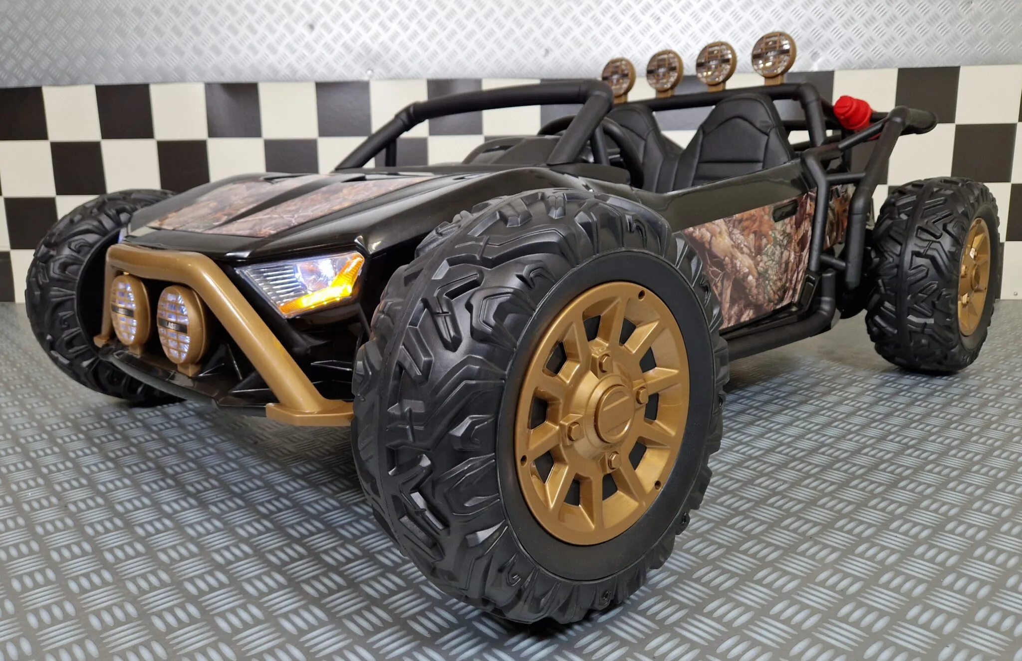 Elektro Kinderbuggy - 8 km/h Forrest, Elektro Strandbuggy 2x200 Watt, Elektrobuggy, E-Kart, Go Kart