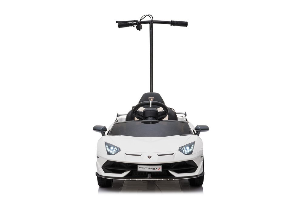 Elektro Kinderauto Lamborghini Aventador SX2018 mit Schiebestange und Stehplatz, 2x45Watt