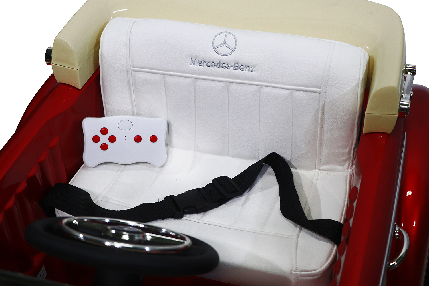 Oldtimer Elektro Kinderauto - Lizenz Kinder Elektro Auto Mercedes 300S 2x 35W