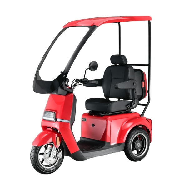 Seniorenmobil mit Dach Geco Senio U1 1000 Watt, 3-Rad Elektromobil Seniorenroller