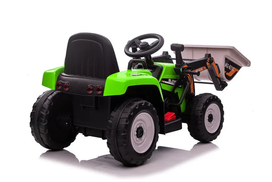 Elektro Kinderfahrzeug Elektrobagger, Bagger für Kinder mit 2 Motoren, Baustellenfahrzeug