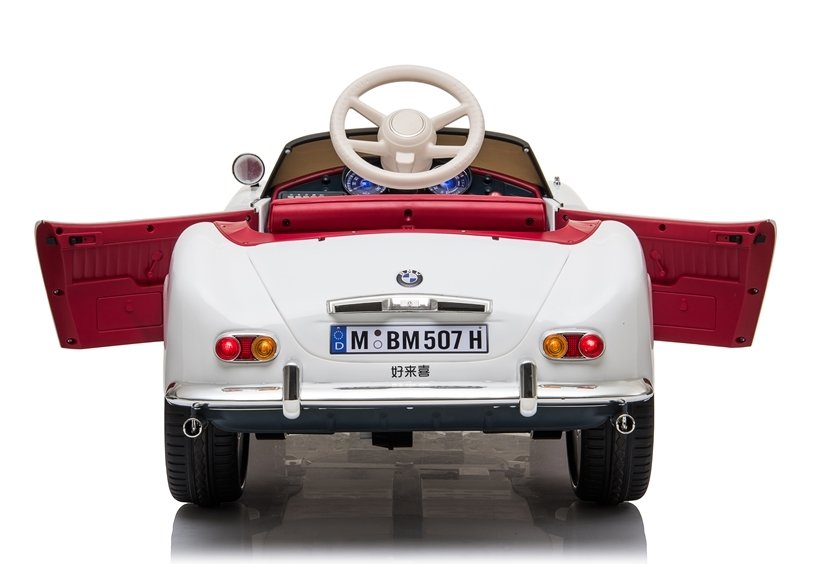Kinderauto Oltimer, BMW Retro, Elektrofahrzeug für Kinder