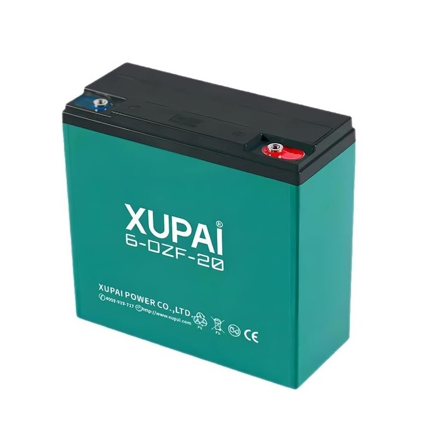 BleiGel Akku 12Volt 20Ah 6-DZF-20 für Elektromobile, Ersatzbatterie für Seniorenroller