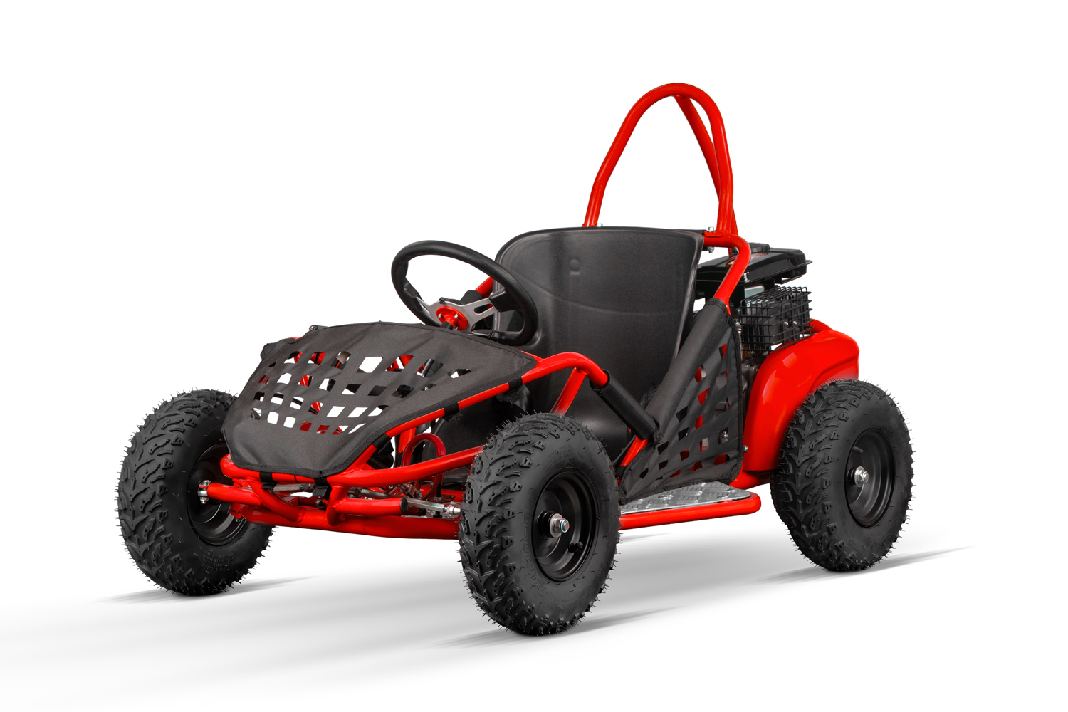 Nitro Motors GoKid 80cc LIFAN Motor Automatik Pullstart 6 Zoll Offroad Kinderbuggy GoKart, Benzinbuggy