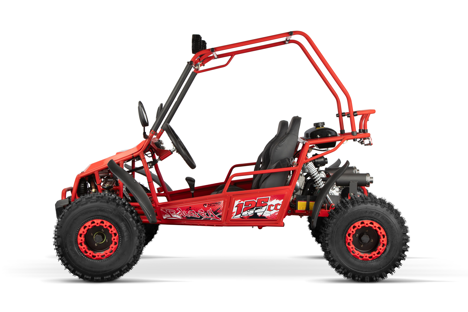 NITRO MOTORS 125cc Midi Kinder Buggy Gokart RG8-A Hunt - 2 Sitzer Strandbuggy