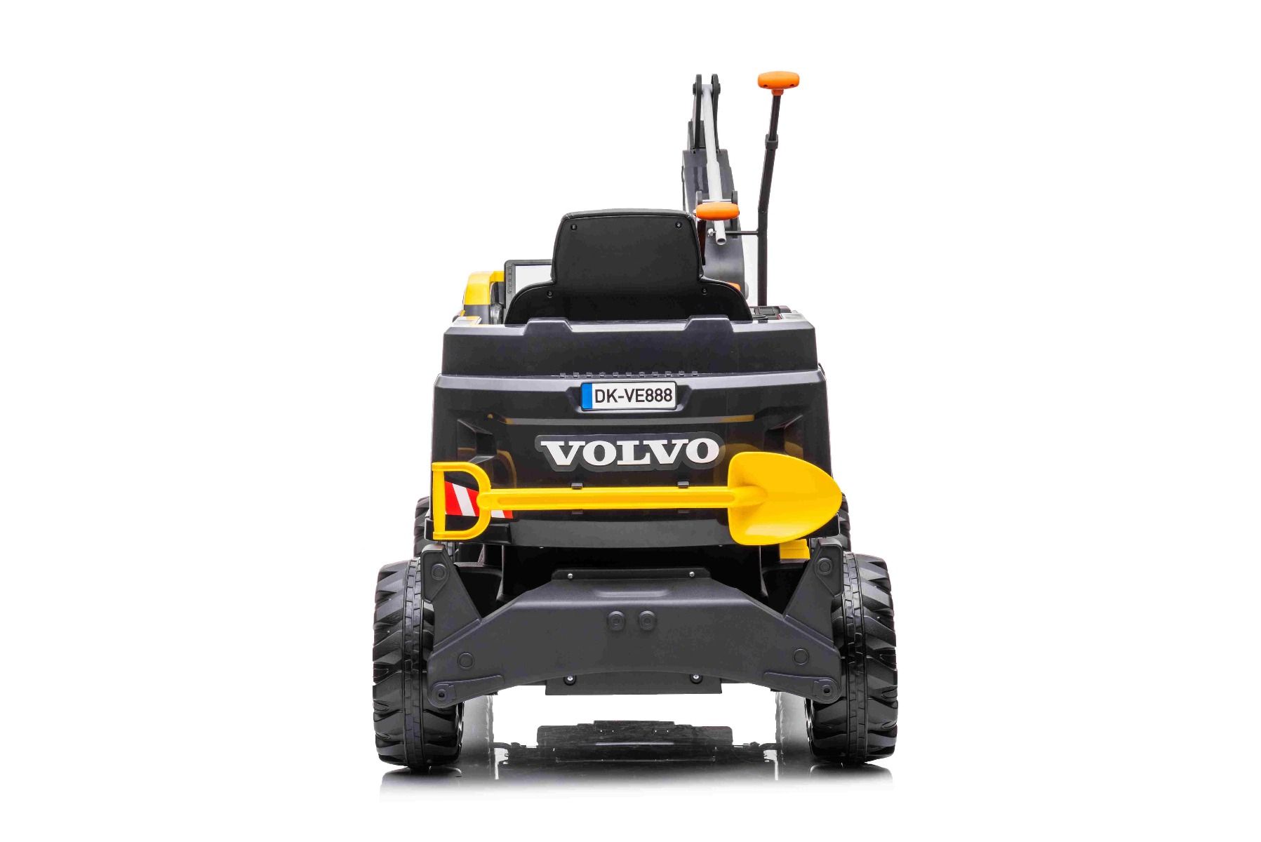Elektrischer Bagger für Kinder Volvo Excavator - Kinderbagger mit Baggerschaufel, Elektrobagger für Kinder