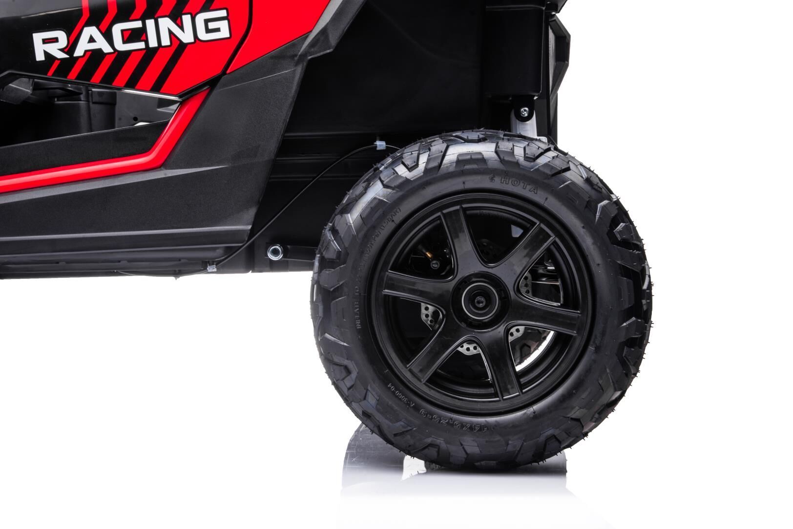 Großes Kinder Elektroauto - 15 km/h, 2-Sitzer Elektro-Buggy UTV XXL Elektrofahrzeug mit Lithiumakku und Differential Motor