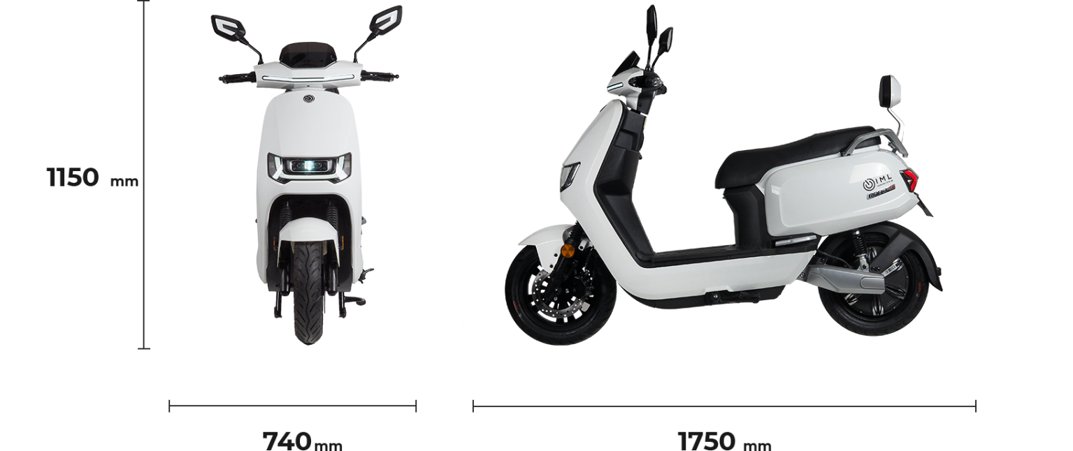 Elektroroller, Elektro-Motorrad Sunra Robo-S bis 75 km/h, E-Roller 2x Lithiumakku