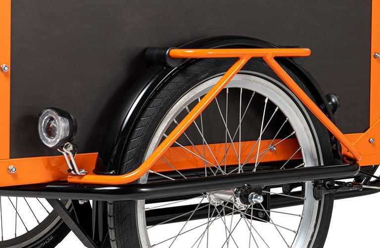 Transportfahrrad Jumbo, Lastenfahrrad von Pfau-Tec mit großer Transportkiste
