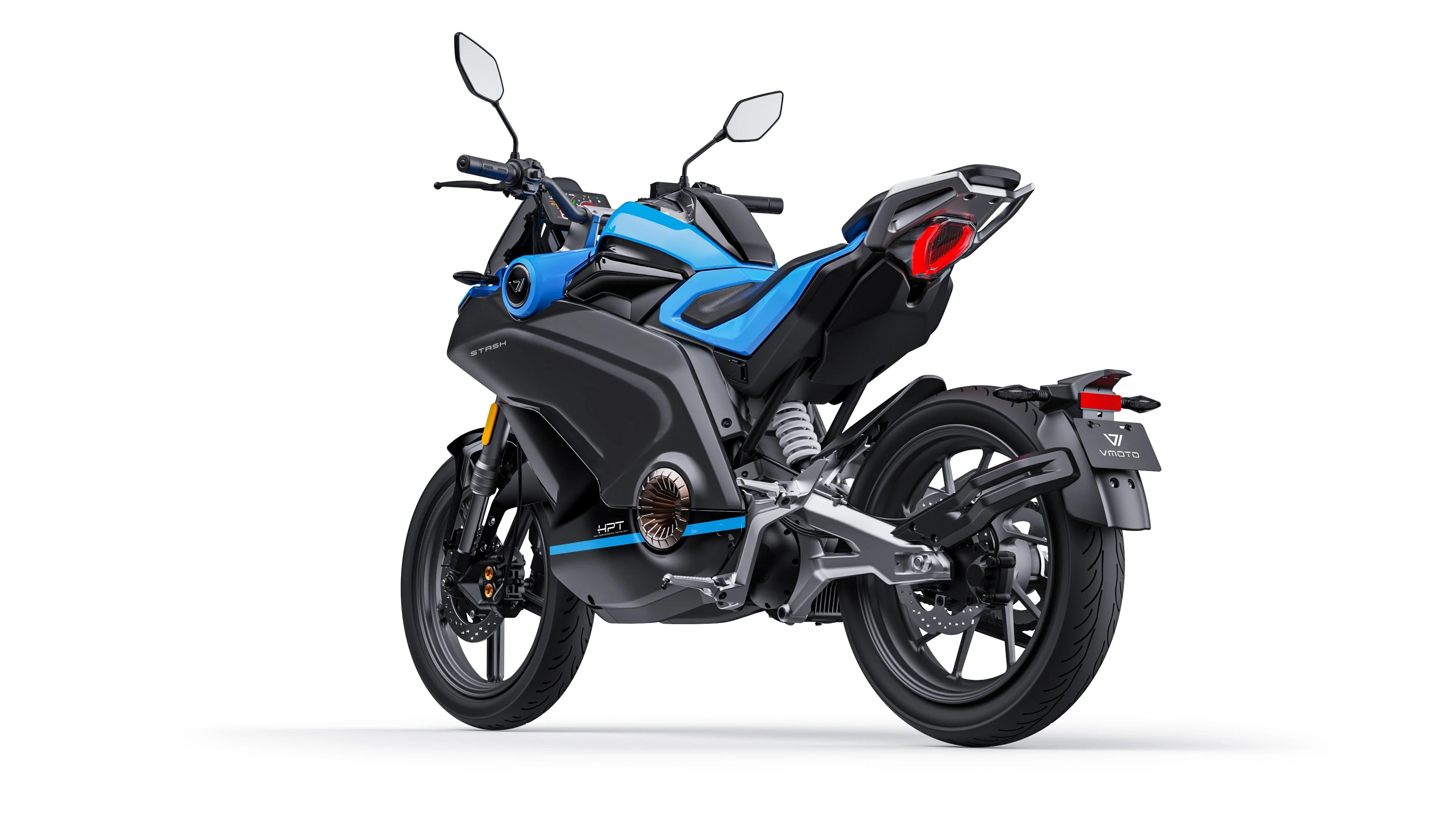 Elektro Motorrad VMOTO STASH 120 km/h, Elektroroller 9000 Watt, E-Motorrad ABS