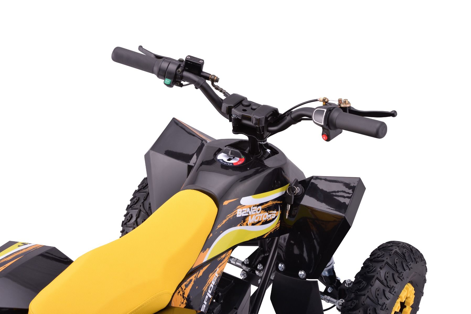 ATV Elektro Mini-Quad für Kinder, Beneo Motors Spider, Elektro Kinderquad 1000 Watt, 30 km/h