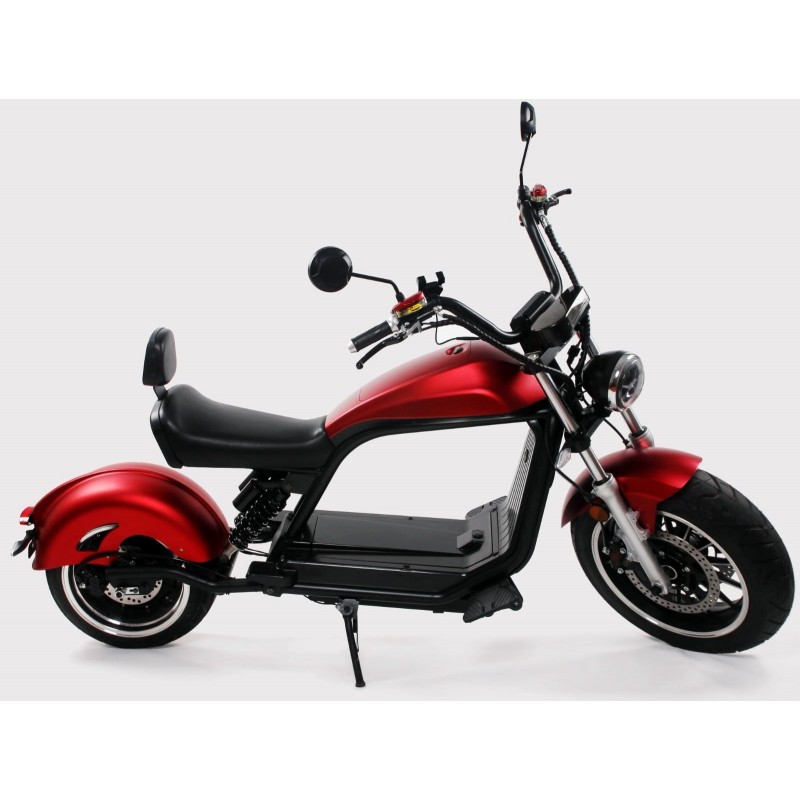 Elektroroller 2-Rad Chopper HL 6.0, Elektro-Roller bis 45 km/h, bis 100 km Reichweite, Elektro-Mofa ab 15 Jahren