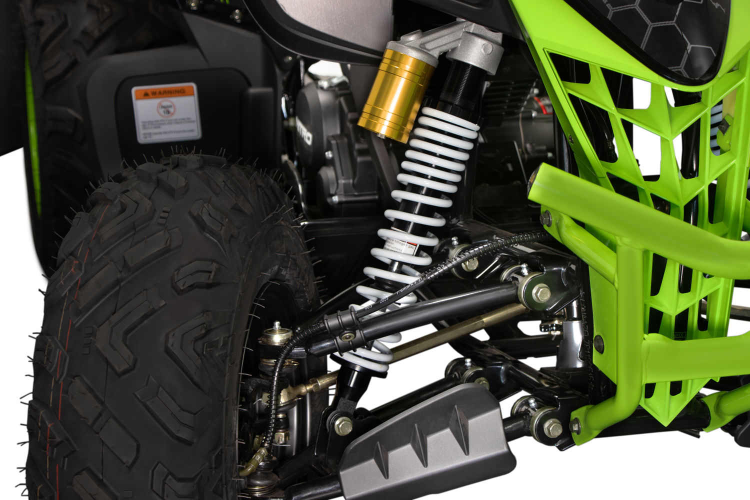 NITRO MOTORS Kinder Benzinquad, 250cc maxi Kinderquad Celavi RS CVT 4-Gang Manuell Platin