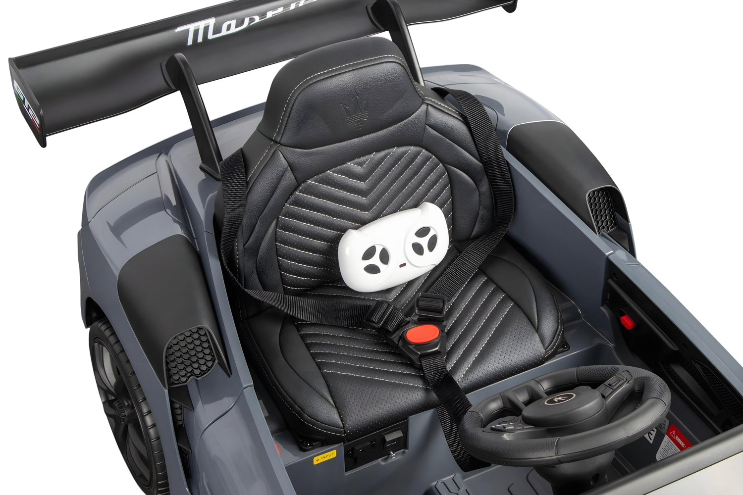 Elektro Kinderauto MASERATI GT2 mit Lizenz Allrad 4x30W 12V/7Ah, Elektrofahrzeug für Kinder, Elektrokinderfahrzeug