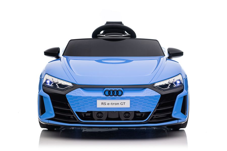 Elektro Kinderauto Audi E-Tron GT, Kinderfahrzeug mit Gaspedal zum Fahren, Elektroauto für Kinder