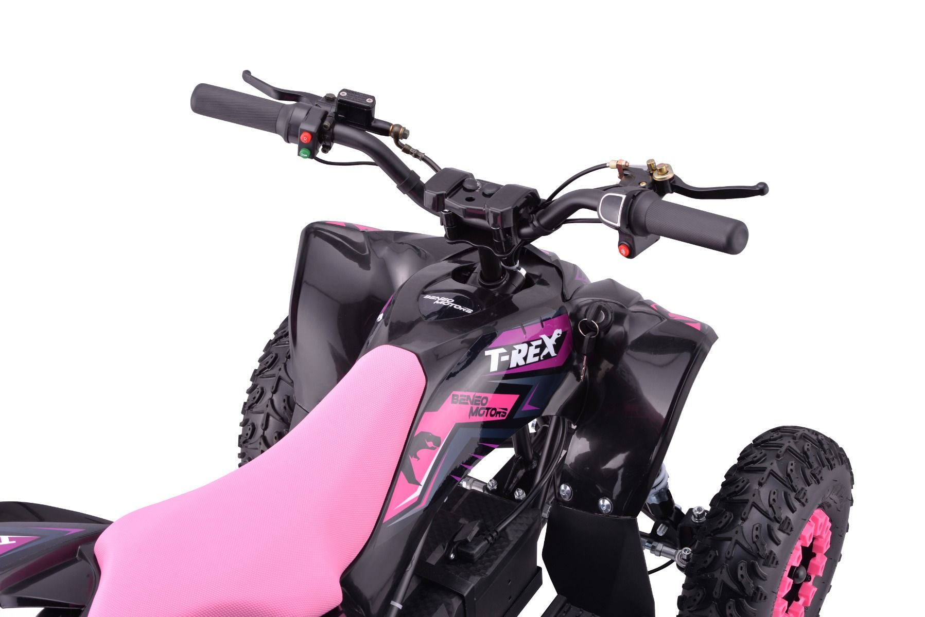 ATV Elektro Mini-Quad für Kinder, Beneo Motors T-Rex, Elektro Kinderquad 1300 Watt, 35 km/h