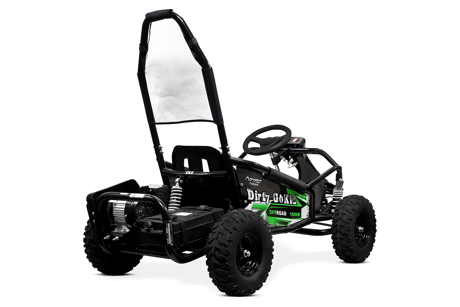 NITRO MOTORS GoKart für Kinder Elektrobuggy GoKid Dirty 1000 Watt