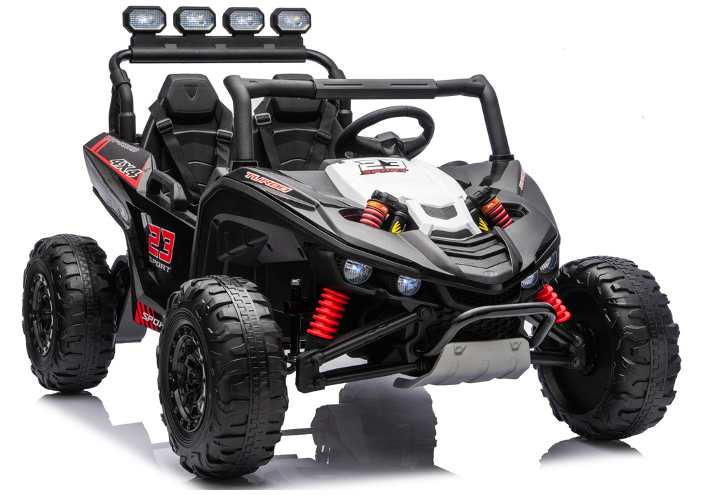 Elektro Kinderfahrzeug Elektrobuggy DM-110 mit 4x200 Watt, Kinderbuggy 2-Sitzer, Jeep Strandbuggy bis 8 km/h