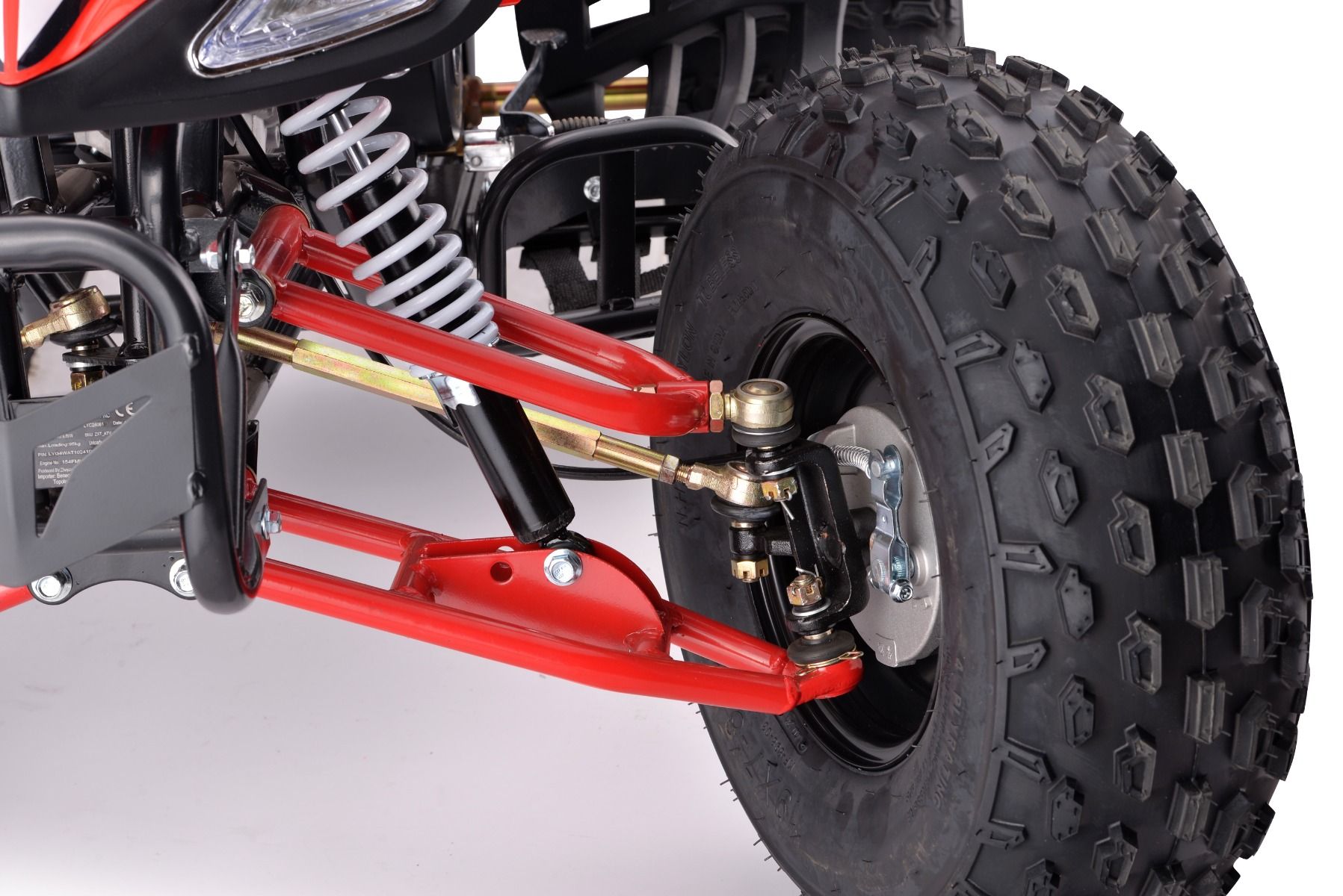 ATV Miniquad für Kinder Beneo Motors ZXT, 125cc Benzin Kinderquad 55 km/h und 8 Zoll Räder