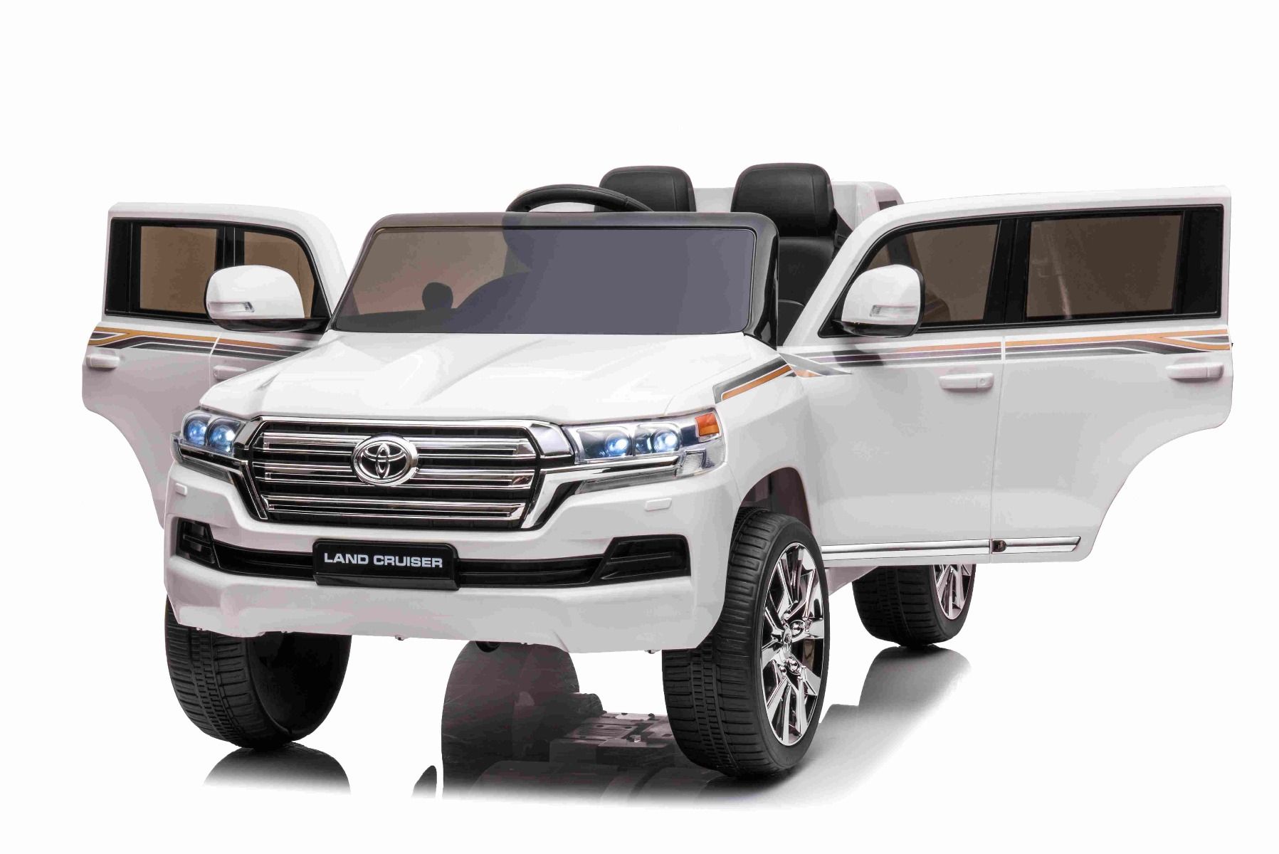Kinder-Elektroauto Toyota Landcruiser mit 2x35W, Elektro Kinderfahrzeug, Elektrofahrzeug für Kinder