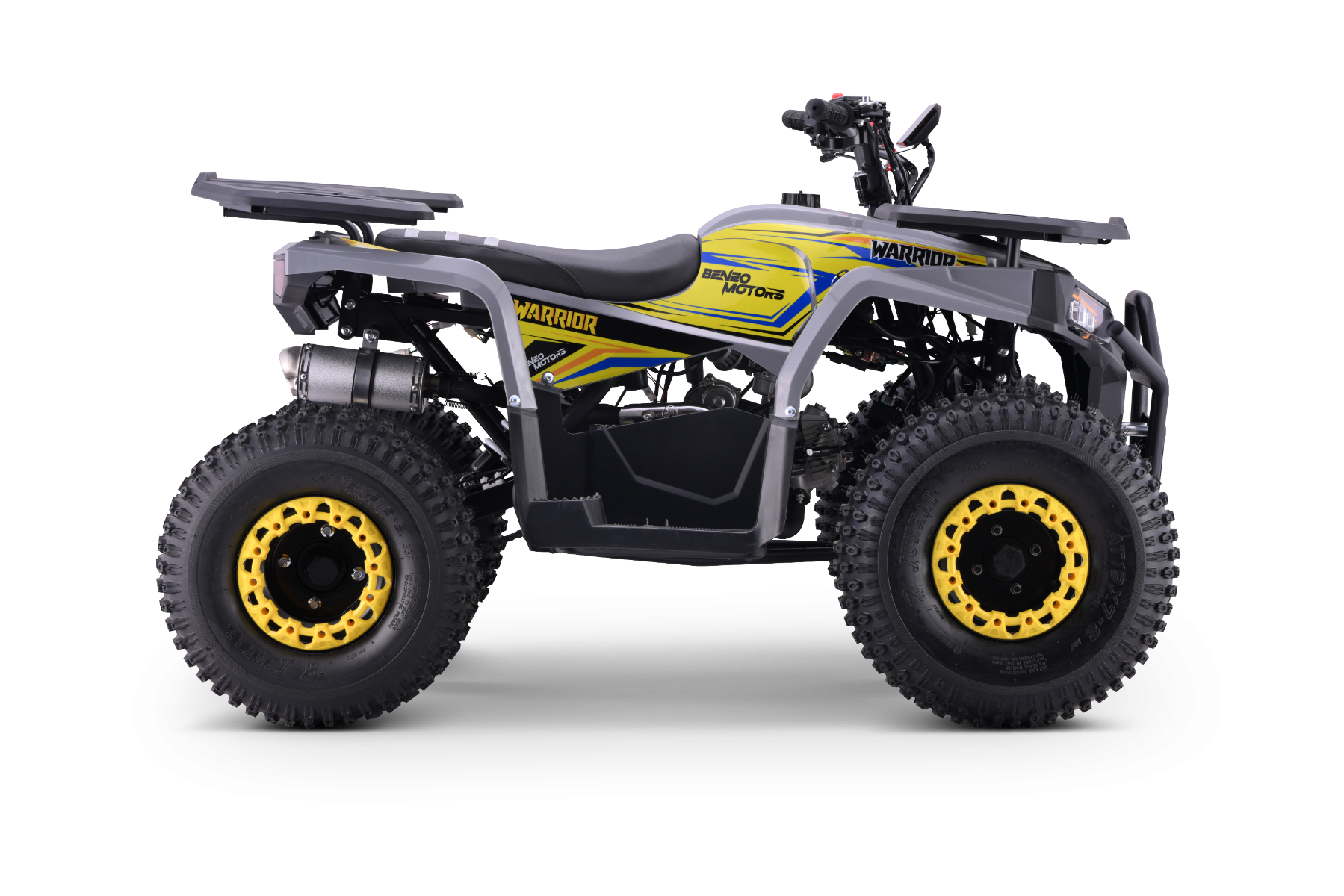 ATV Mini-Quad für Kinder Beneo Motors Warrior, 125cc Benzin Kinderquad, 8 Zoll Räder und 60 km/h