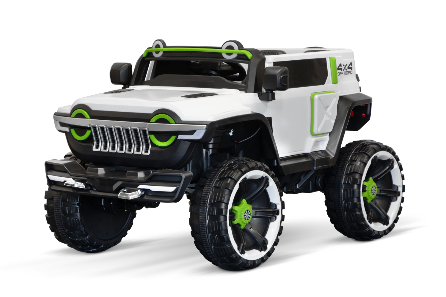 Elektro Kinderauto SUV TANK, Electric Car Kids 2-Sitzer Allrad 4x30 Watt, Elektro Kinderfahrzeug, Elektro-SUV für 2 Kinder