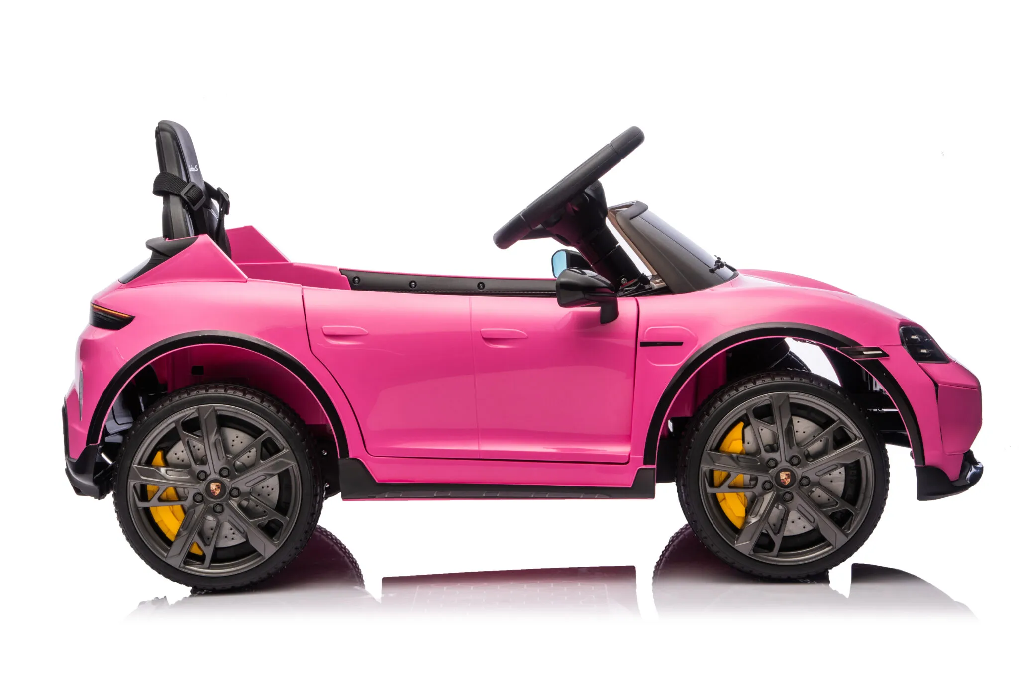 Kinder Elektrofahrzeug Porsche Taycan - Einsitzer mit 2x35 Watt, Elektro Kinderauto