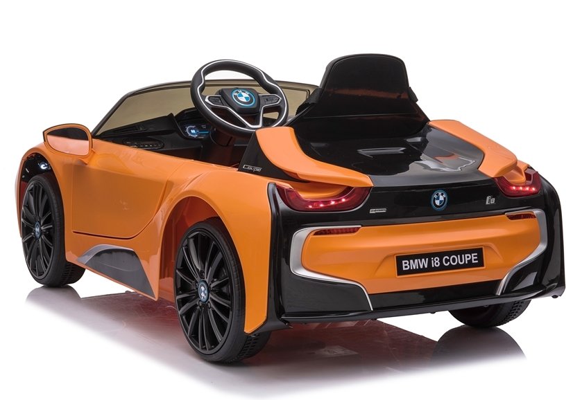 Elektro Kinderauto BMW I8, Ledersitz, EVA-Reifen, Kinderfahrzeug