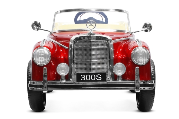 Oldtimer Elektro Kinderauto - Lizenz Kinder Elektro Auto Mercedes 300S 2x 35W
