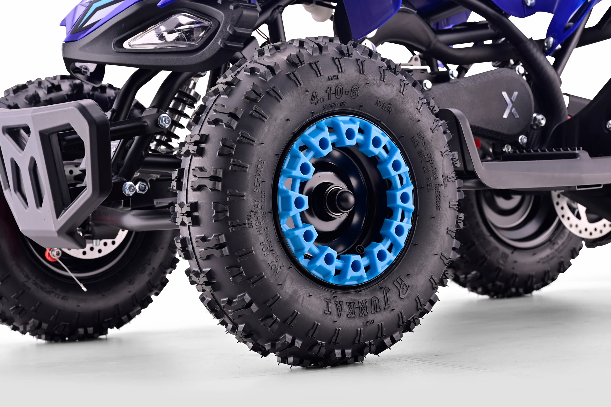 ATV Mini Anfänger Quad für Kinder Beneo Motors MTX, 49cc Benzin Kinderquad 40 km/h