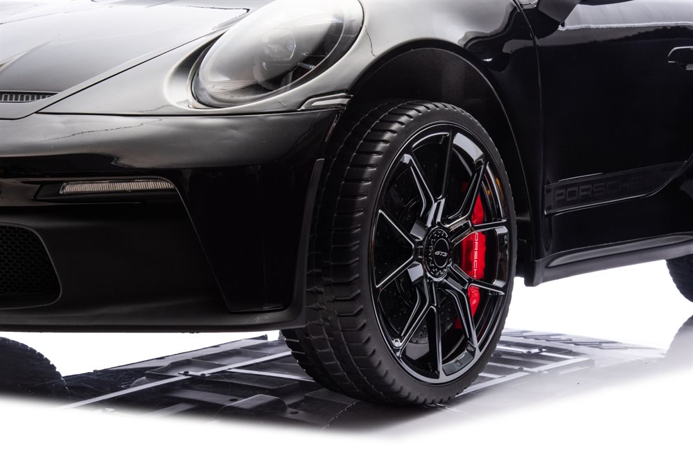 Kinderfahrzeug Porsche Spyder 911 GT3 2 Sitzer, 2 starke Elektromotoren bis 8 km/h
