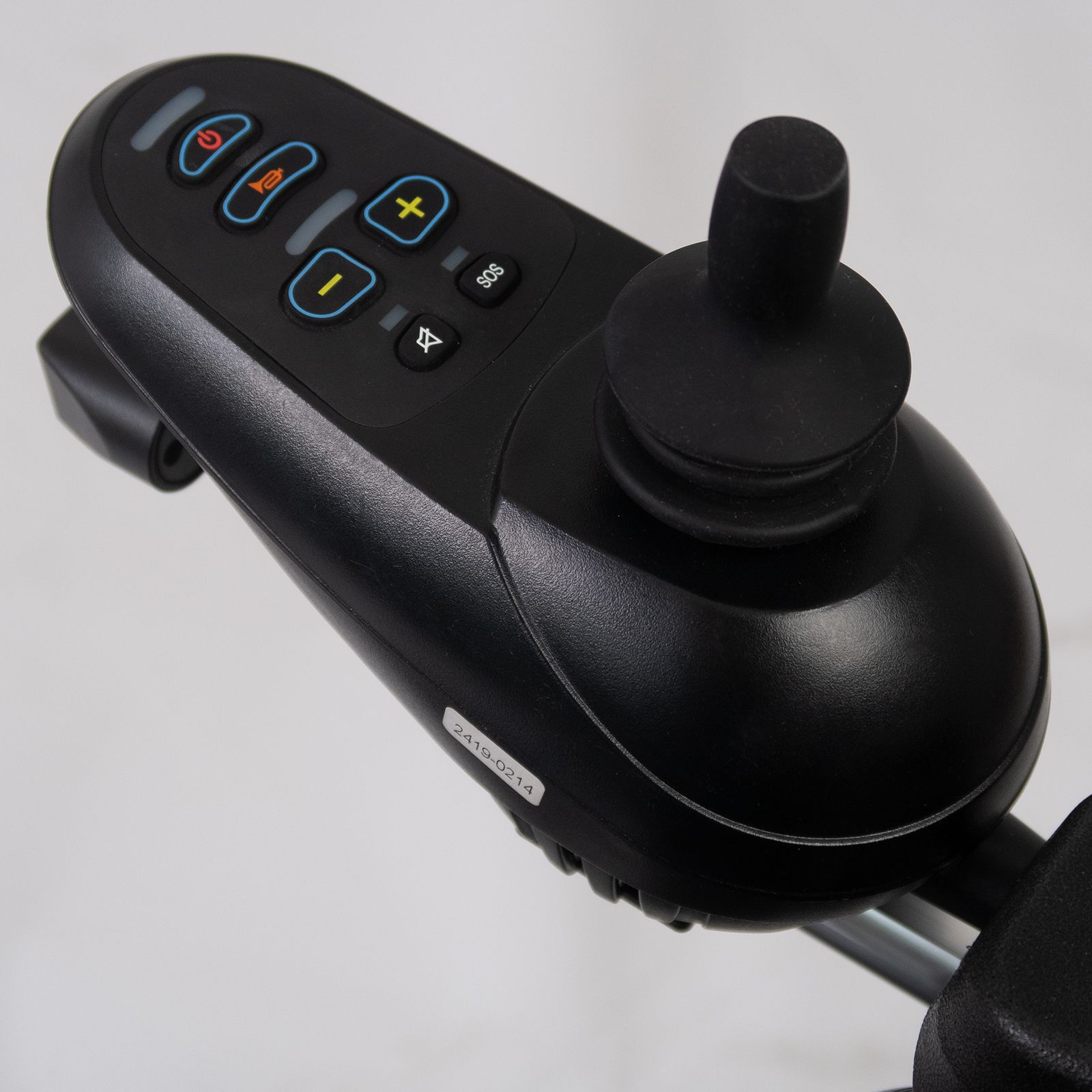 Rolektro E-Rollstuhl ERS-6 Li, Schwarz, 6km/h - elektrischer Krankenfahrstuhl, Elektrorollstuhl mit Joystick