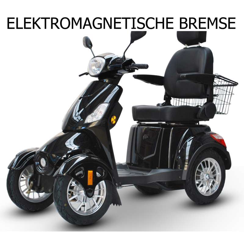 Elektromobil 4 Räder ECO ENGEL, Seniorenmobil 520 oder 525, elektromagnetische Bremse, 4-Rad Roller für Senioren