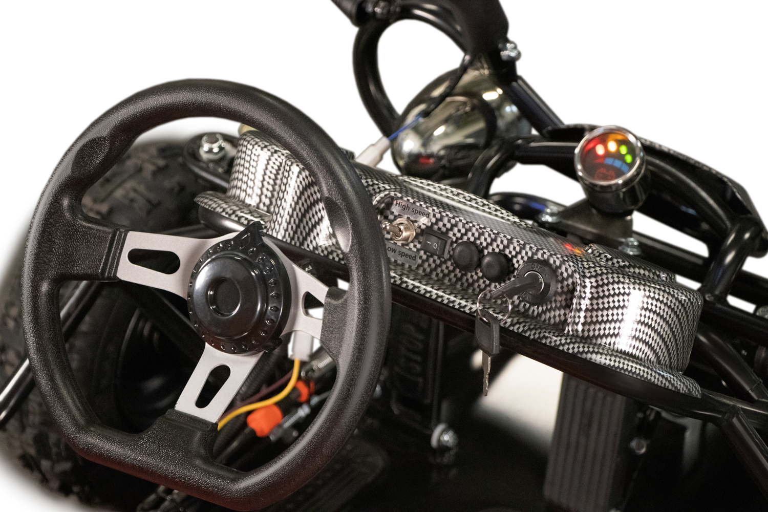 NITRO MOTORS 650 Watt Eco mini Kinder Buggy Gokart Hunt 6 - 2 Sitzer Strandbuggy
