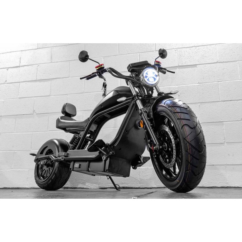 Elektroroller 2-Rad Chopper HL 6.0 mit TFT-Display, Elektro-Roller bis 45 km/h, bis 120 km Reichweite