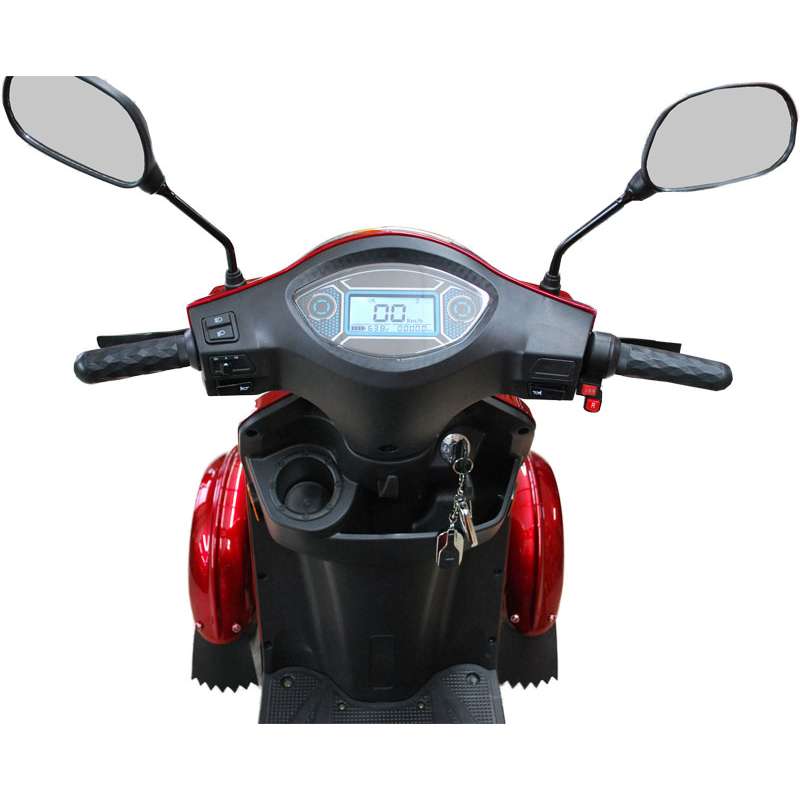 Elektromobil 4 Räder ECO ENGEL, Seniorenmobil 520 oder 525, elektromagnetische Bremse, 4-Rad Roller für Senioren