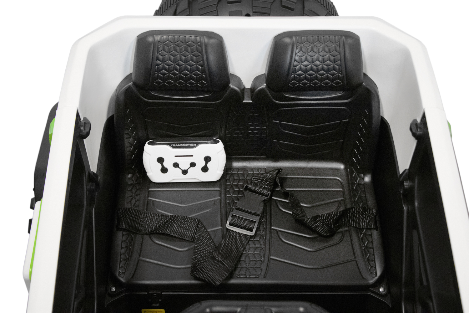 Elektro Kinderauto SUV TANK, Electric Car Kids 2-Sitzer Allrad 4x30 Watt, Elektro Kinderfahrzeug, Elektro-SUV für 2 Kinder