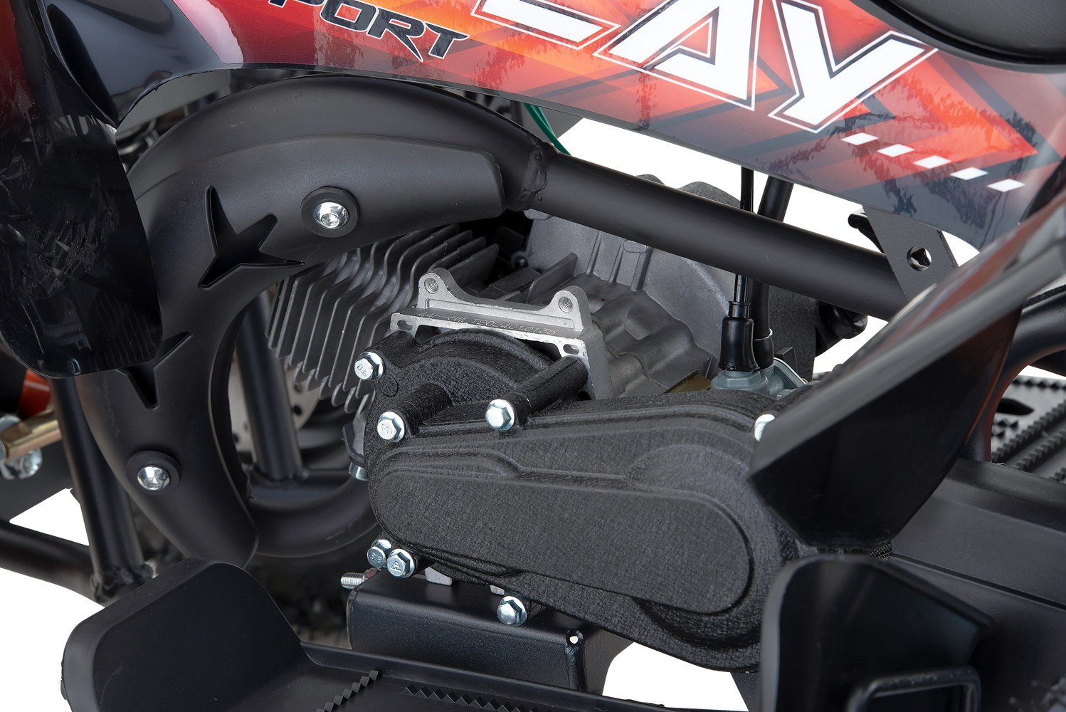 NITRO MOTORS 49cc mini Kinder Quad Replay Snowy-Profile L Sport 6 Zoll, Benzinquad Kinderquad