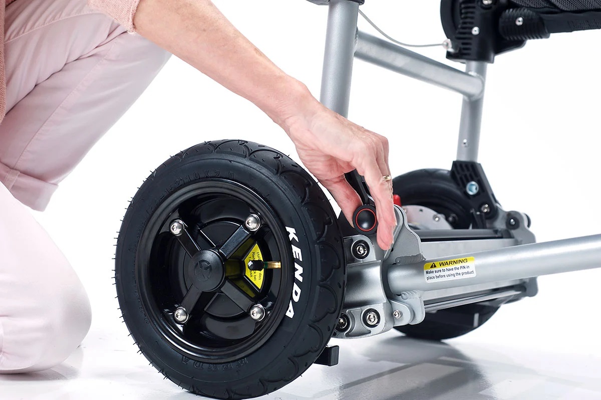 MovingStar 101 SF E-Rollstuhl faltbar zerlegbar - 6 km/h, Elektrorollstuhl