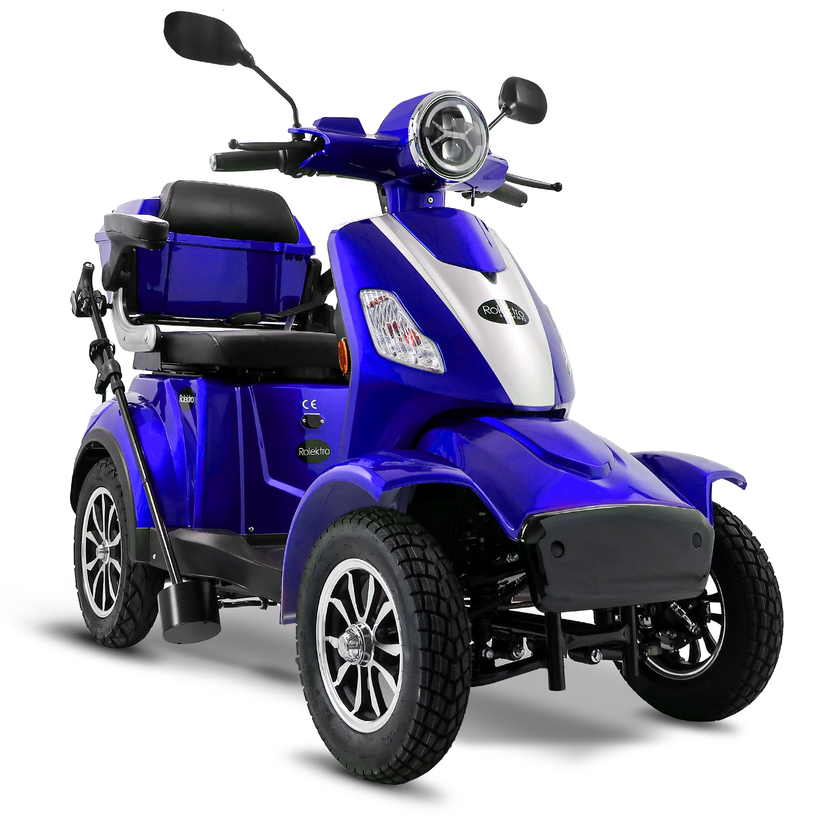 Rolektro E-Quad 25 V.3 Lithium Akku herausnehmbar - 4 Rad Seniorenmobil
