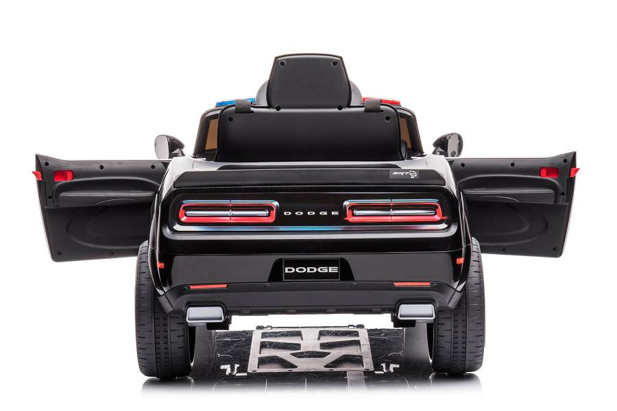 Elektro Kinderauto Polizei Dodge Challenger Polizeiauto, Elektro-Kinderfahrzeug