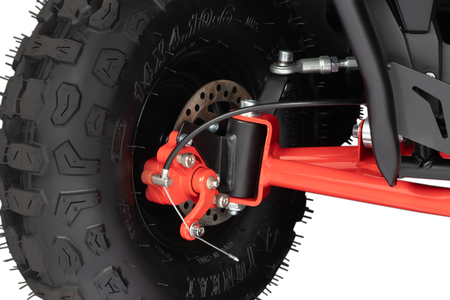 NITRO MOTORS 49cc mini Kinder Quad Acanto BTF Tire XL DLX 6 Zoll, Benzinquad, Kinderquad