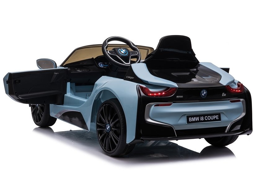 Elektro Kinderauto BMW I8, Ledersitz, EVA-Reifen, Kinderfahrzeug