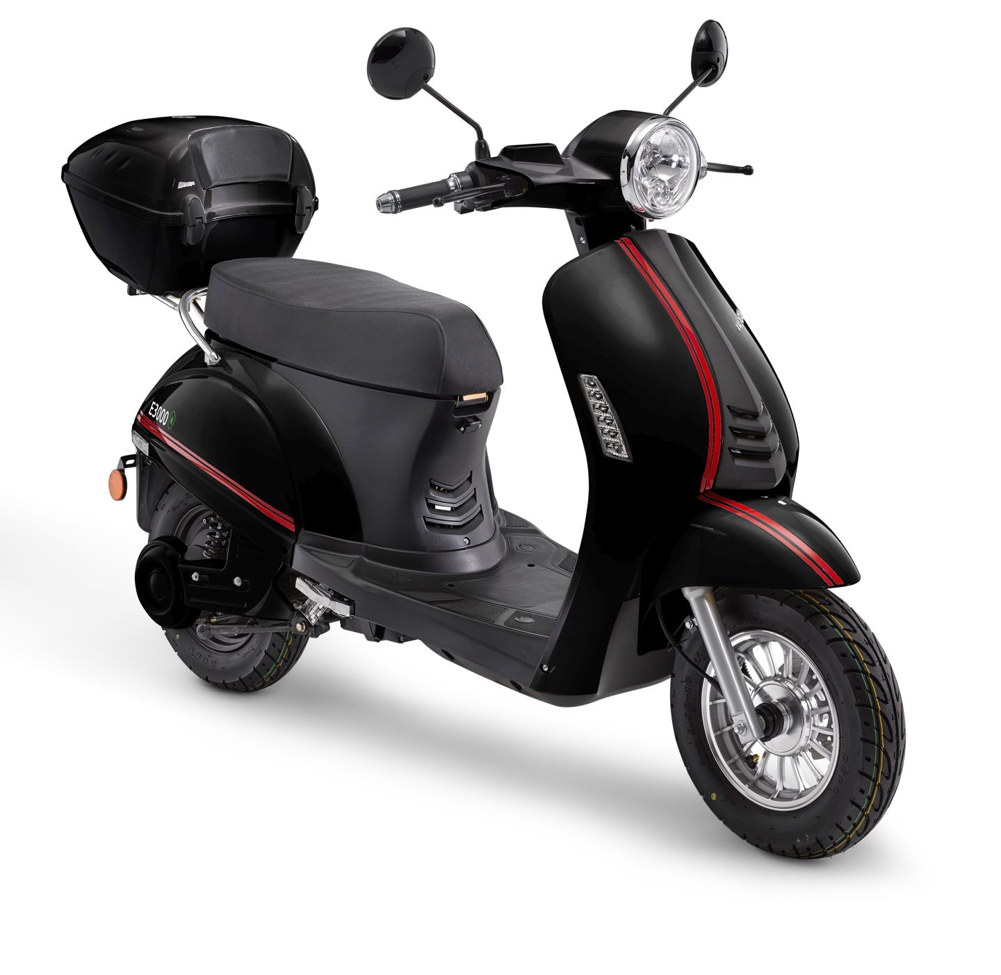 2. Wahl LuXXon E3000 25 km/h oder 45 km/h, Elektroroller mit 2000 Watt, Blei-Gel Batterie