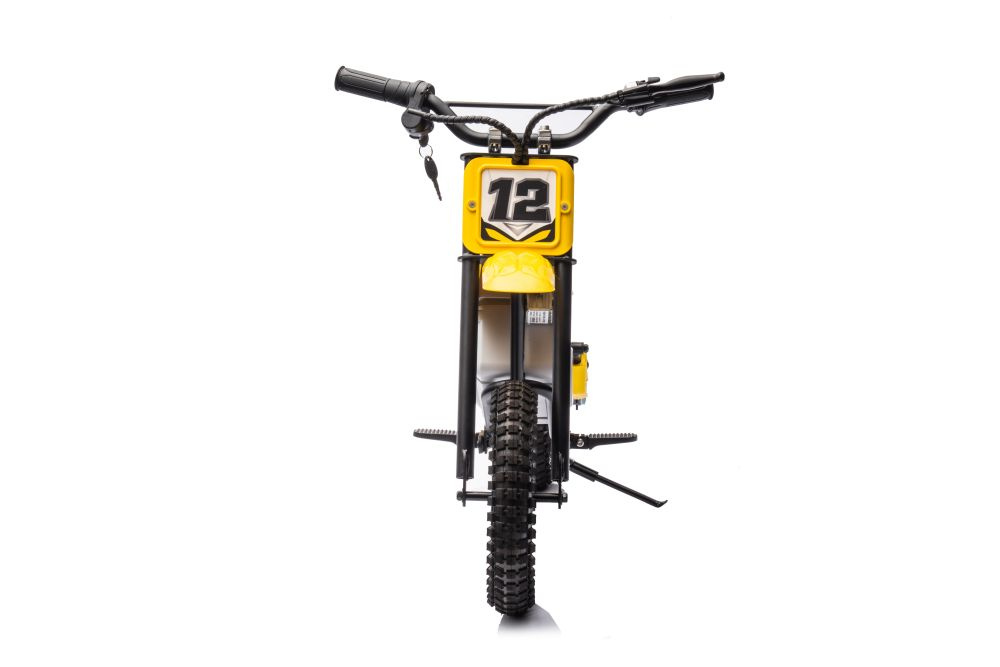 Kinder Dirtbike A9901, Kindermotorcross mit 350 Watt, Elektro-Motorcross bis 15 km/h, Kindermotorrad mit Radnabenmotor