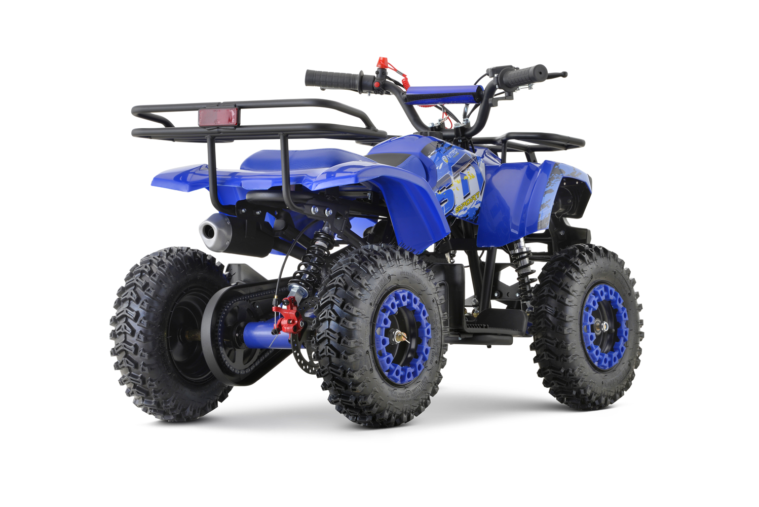 NITRO MOTORS 49cc mini Kinder Quad Dusty Snowy-Profile L Sport 6 Zoll, Miniquad, Kinderquad