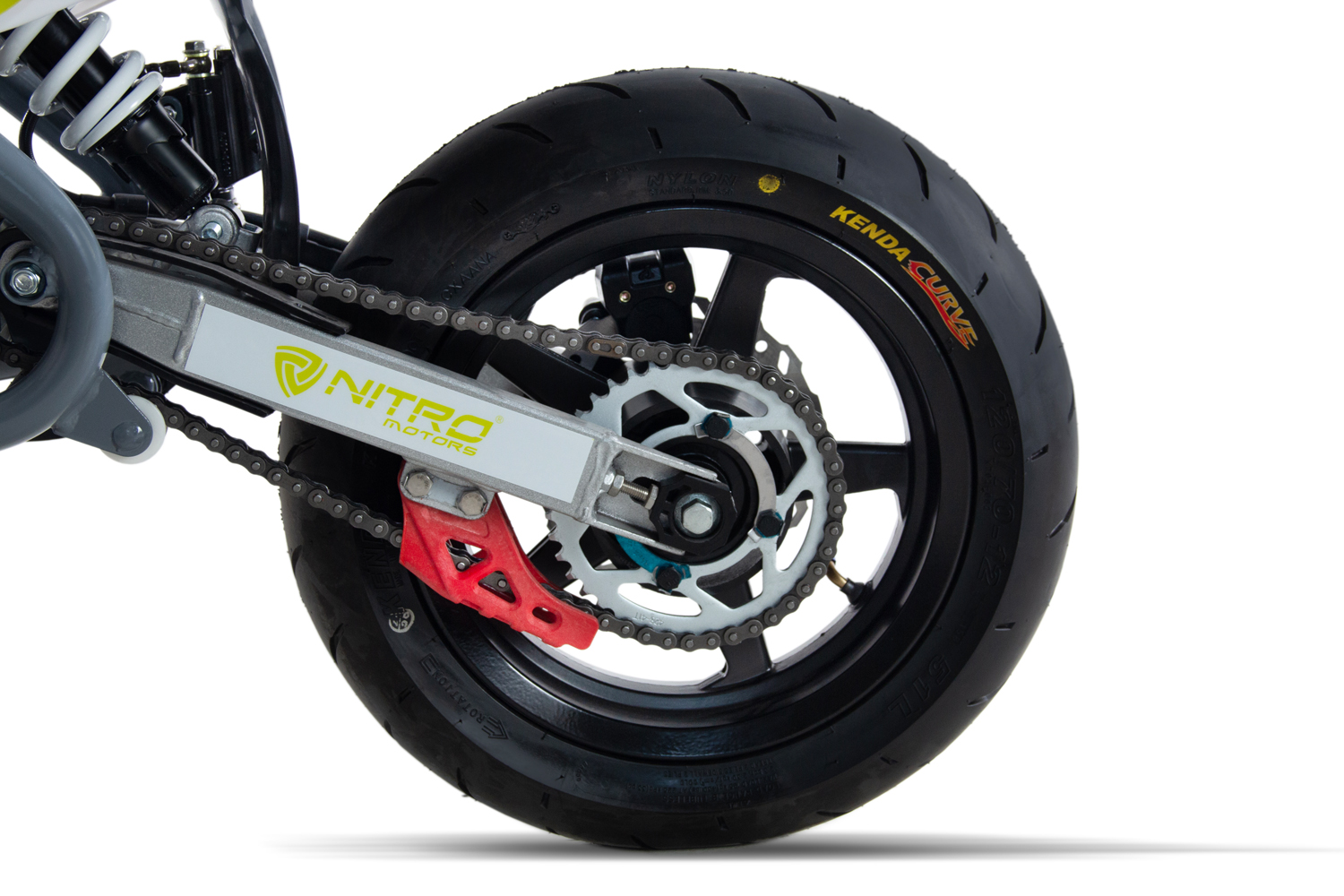 NITRO MOTORS 125cc Kinder Dirtbike CHILLY URX 12/12 4 Gang, Kinder Motorcross Bike, Benzinbike 70 km/h
