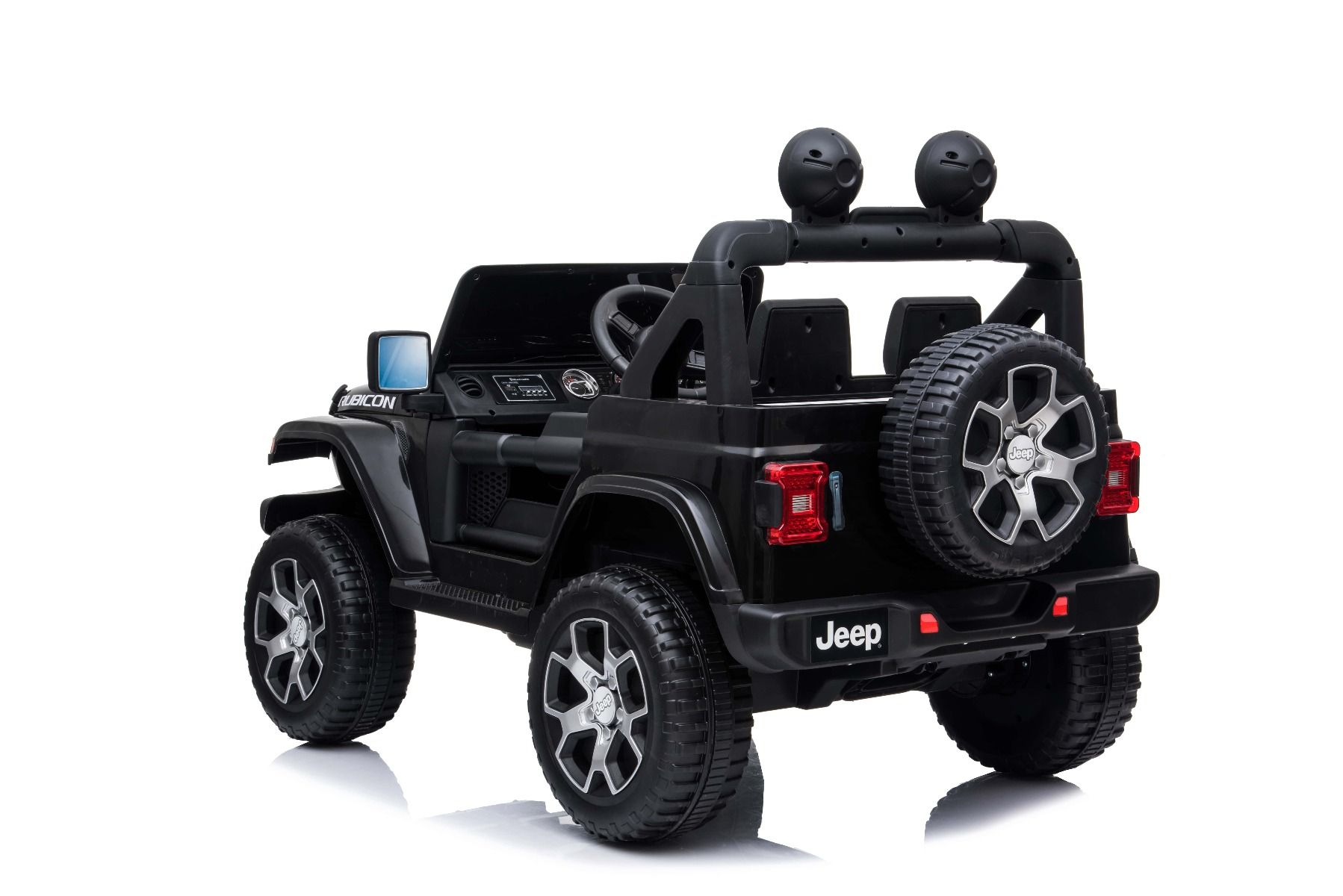 Elektrisches Kinderauto, Elektro Kinderfahrzeug Jeep Wrangler RIRICAR Elektroauto 12V Jeep Wrangler, Lithium-Akku, Elektrofahrzeug Kinder ab 3-8 Jahre