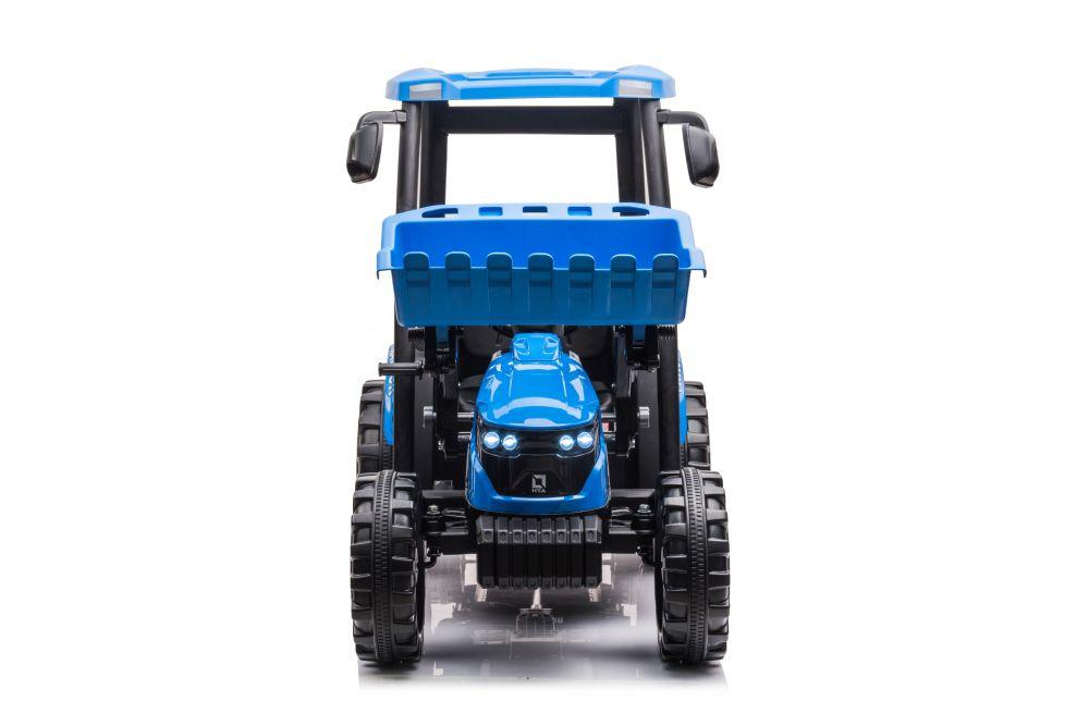 Kindertraktor - elektrischer Traktor Hercules mit Dach, Anhänger und Schaufel, 2 x 45 Watt - 6 km/h