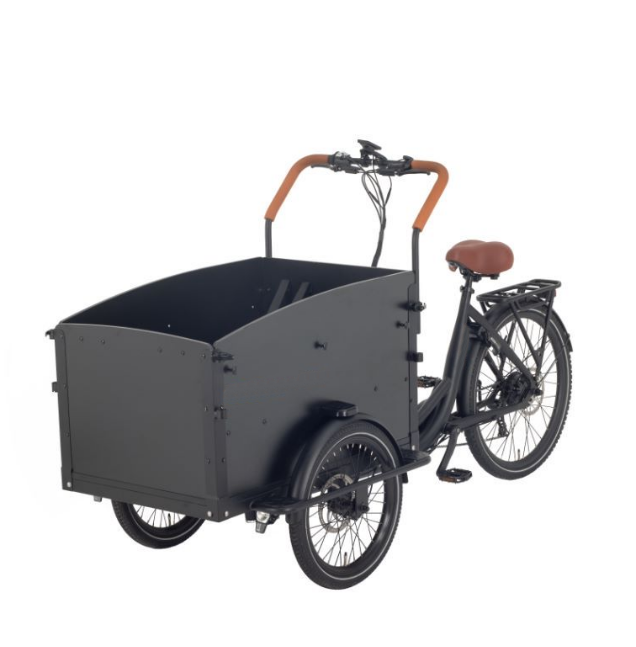 Transportfahrrad E-Bike Aitour Starter, Elektro Lastenfahrrad, 7-Gang-Shimano, pannensichere Reifen